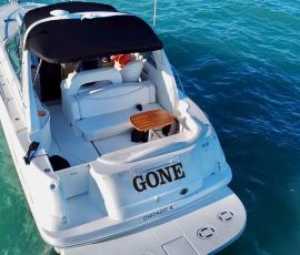 Luxury Yacht rental on Lake Michigan.